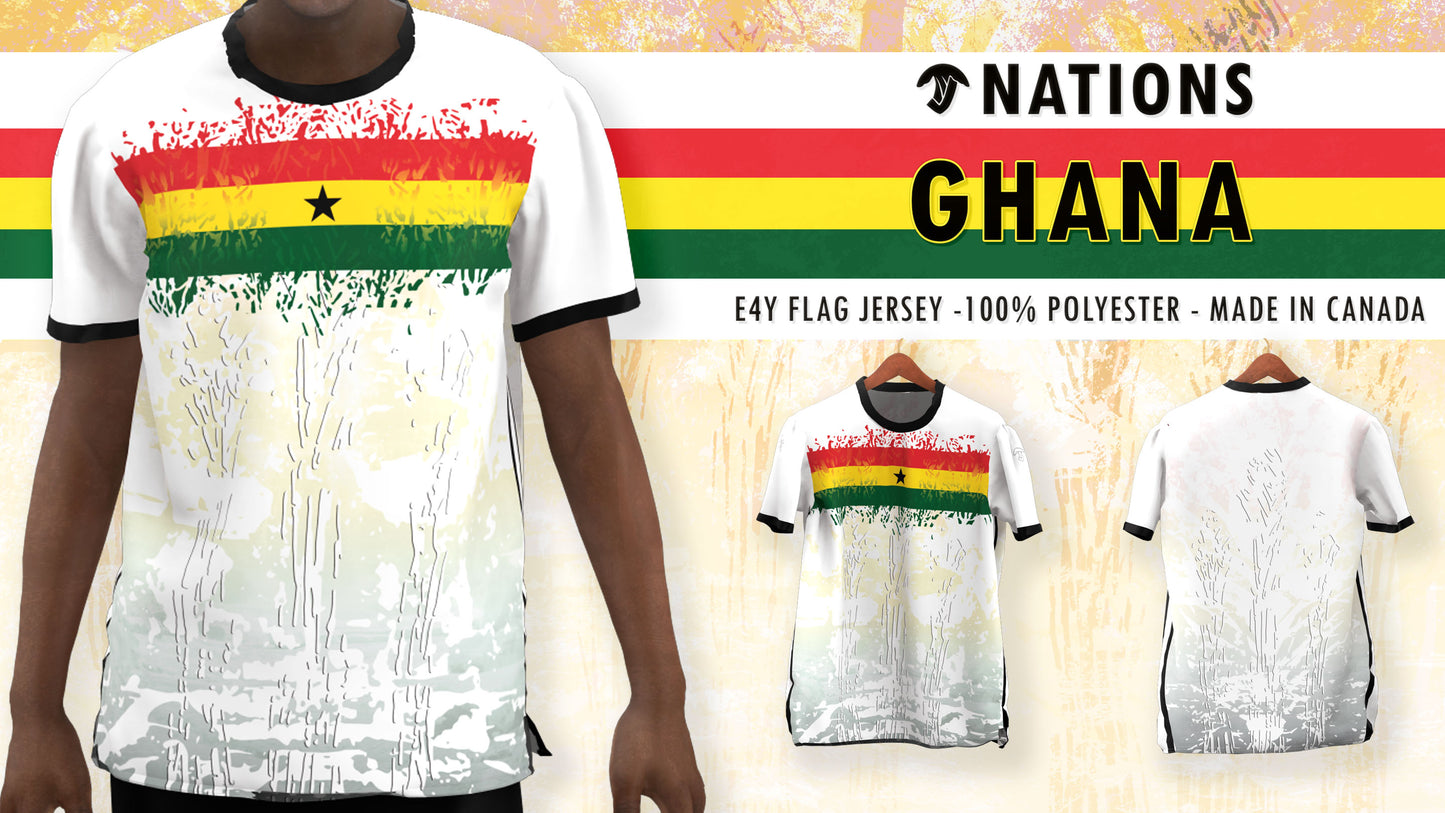 GHANA E4Y NATIONS Flag Shirt