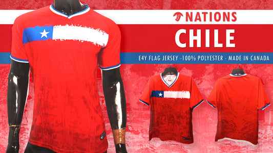 CHILE E4Y NATIONS Flag Shirt