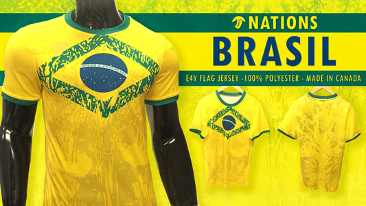 BRAZIL E4Y NATIONS Flag Shirt