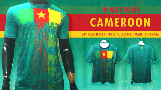 CAMEROON E4Y NATIONS Flag Shirt
