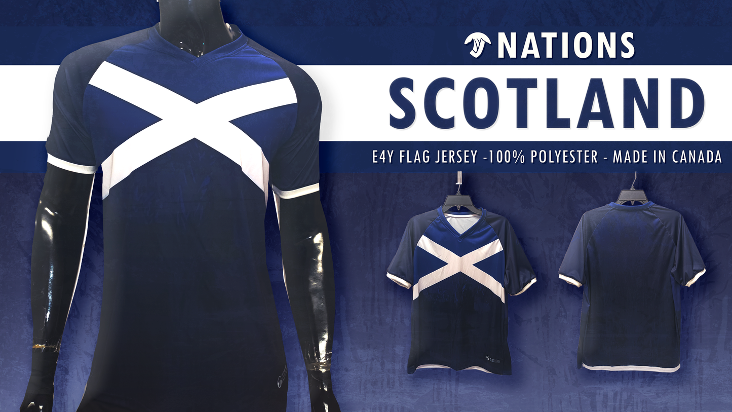 Scotland E4Y NATIONS Flag Shirt