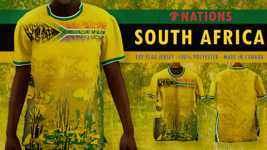 SOUTH AFRICA E4Y NATIONS Flag Shirt