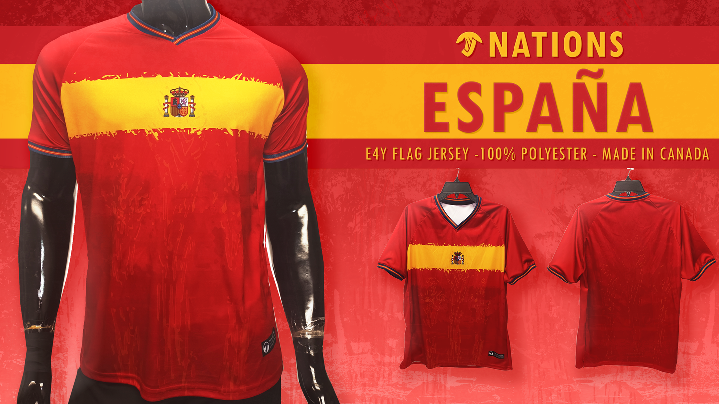 Spain E4Y NATIONS Flag Shirt