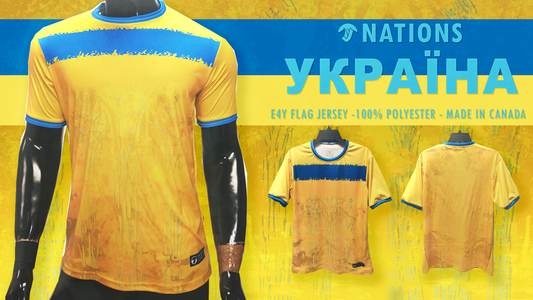 Ukraine E4Y NATIONS Flag Shirt