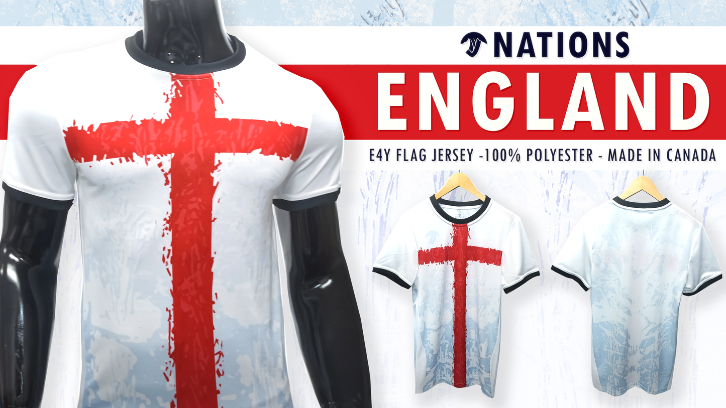 ENGLAND E4Y NATIONS Flag Shirt